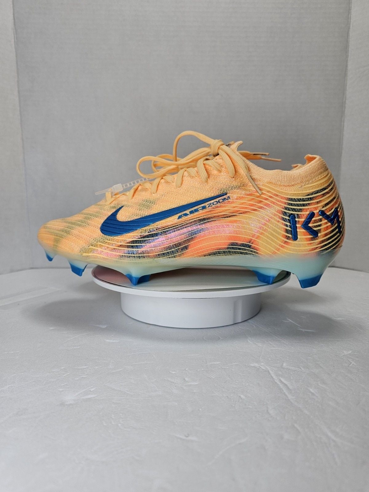 Nike Mercurial Vapor 16 Elite FG Mbappe US 9 Melon Tint Soccer Cleats FQ8683-801 8