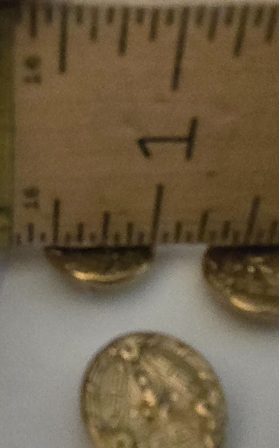 5 Vintage Egyptian Anubis / Gargoyle Brass Buttons ~ BGE Originales ~ ½” ~ New 3