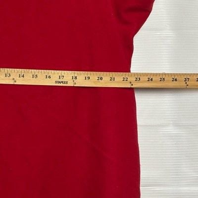 Vintage Billycoat Wool Coat Womens 1X Red Long Overcoat Button Front USA 8