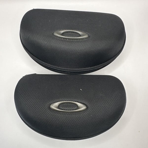 OAKLEY BLACK SUNGLASSES CASE x 2