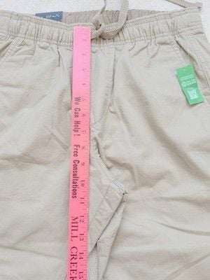 GAP Men's Gapflex Jogger Pants Size XS Khaki Tan Beige Drawstring Elastic Waist 9