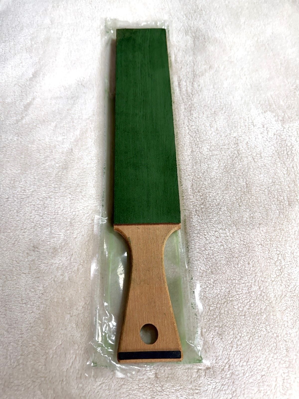 Cheefarcut Double Sided Leather Knife Sharpening Strop Paddle + Stropping Pad 1