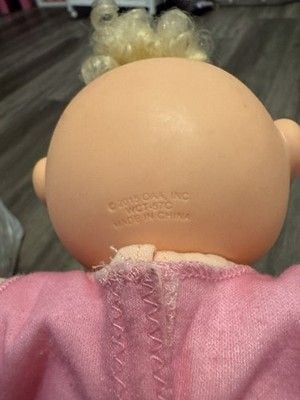 Cabbage Patch Kids BabyLand 10 in Soft Body Play Doll Blonde Curly Hair 2015 6
