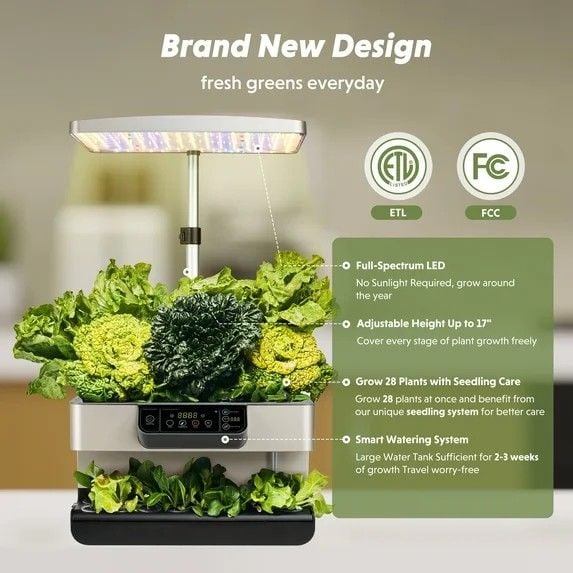 IFARM Perfect All In One Hydroponic Growing System 28 pods 5