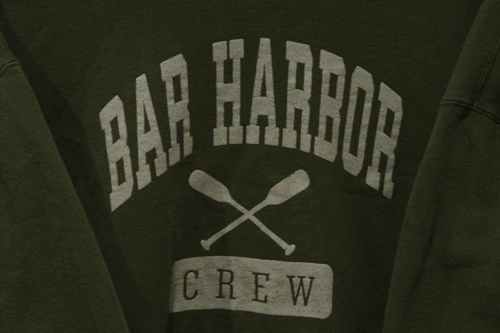 Vintage 1990s Bar Harbor Crewneck Green Size L 4