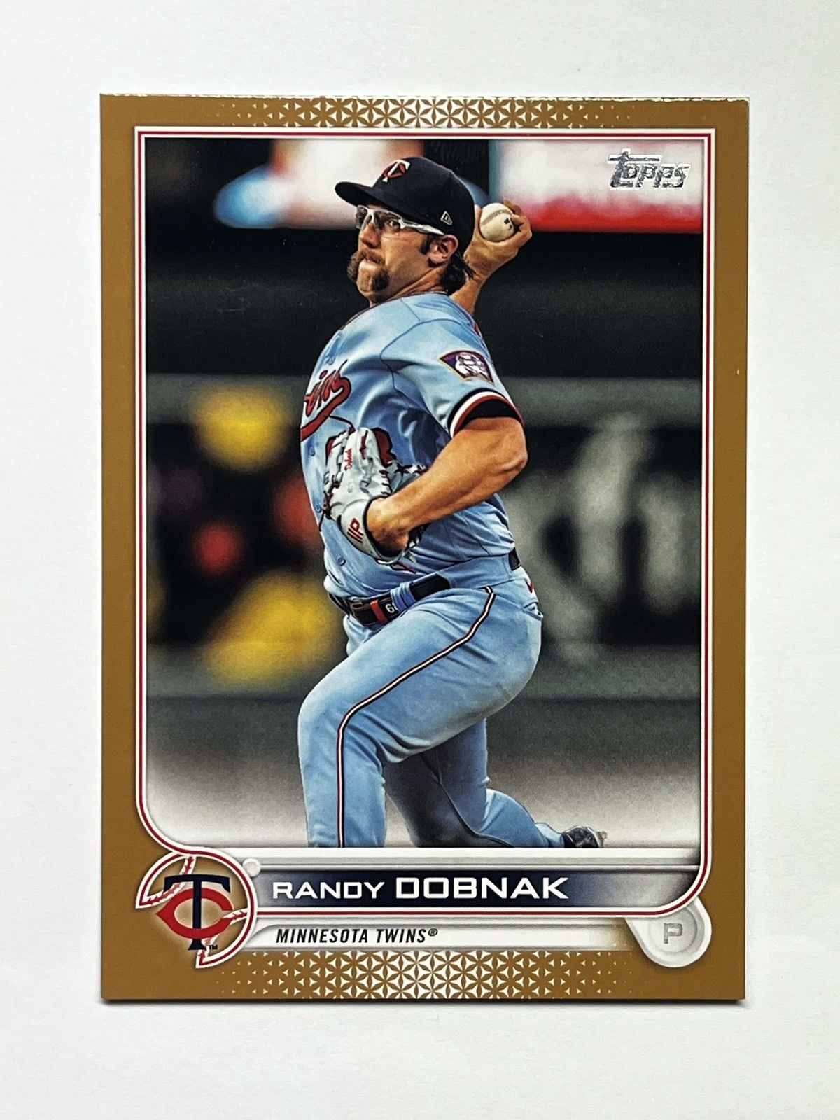2022 Topps Update Randy Dobnak #451 Gold /2022 Minnesota Twins 1