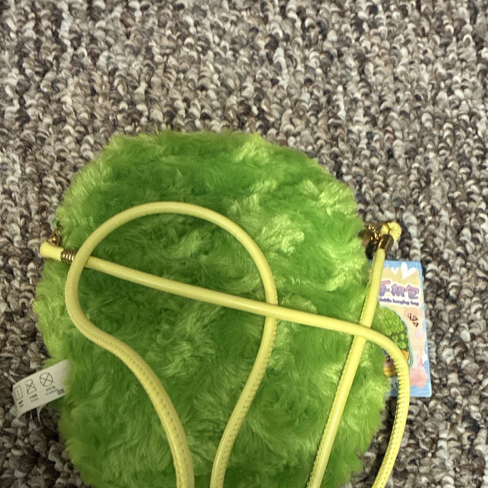 Baby Three Green Bunny Plush Hanging Mobile Bag Easter magic mirror lot of 2 6