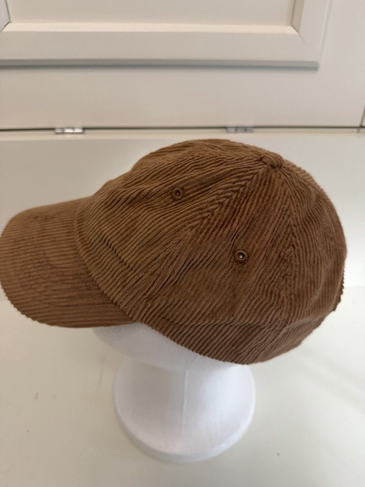 J Crew Women's Brown Corduroy Ballcap Adjustable Preppy Autumn 5