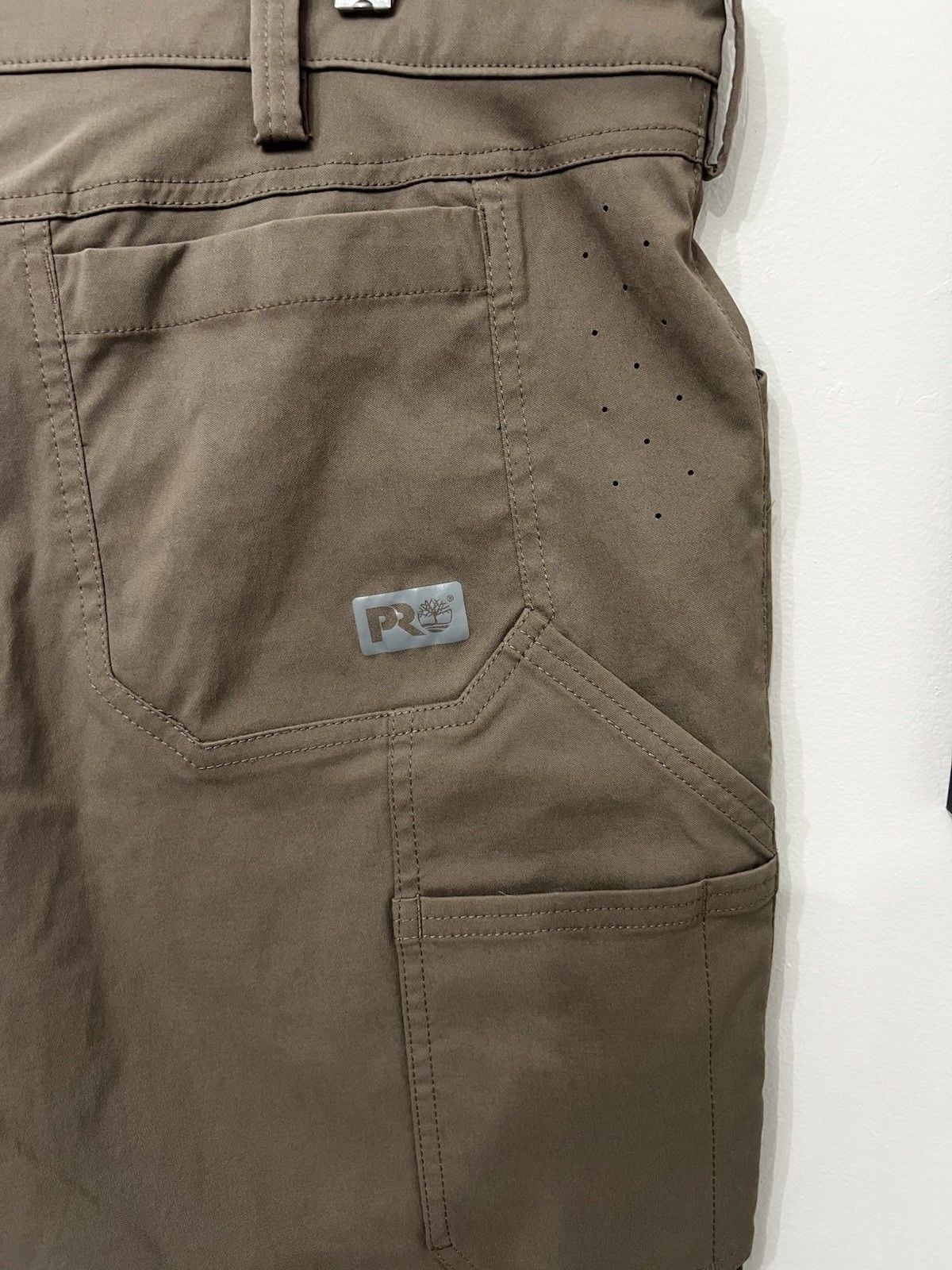 Timberland pro flex Straight Fit Men's Tan Work Shorts Sz 42 L9 7