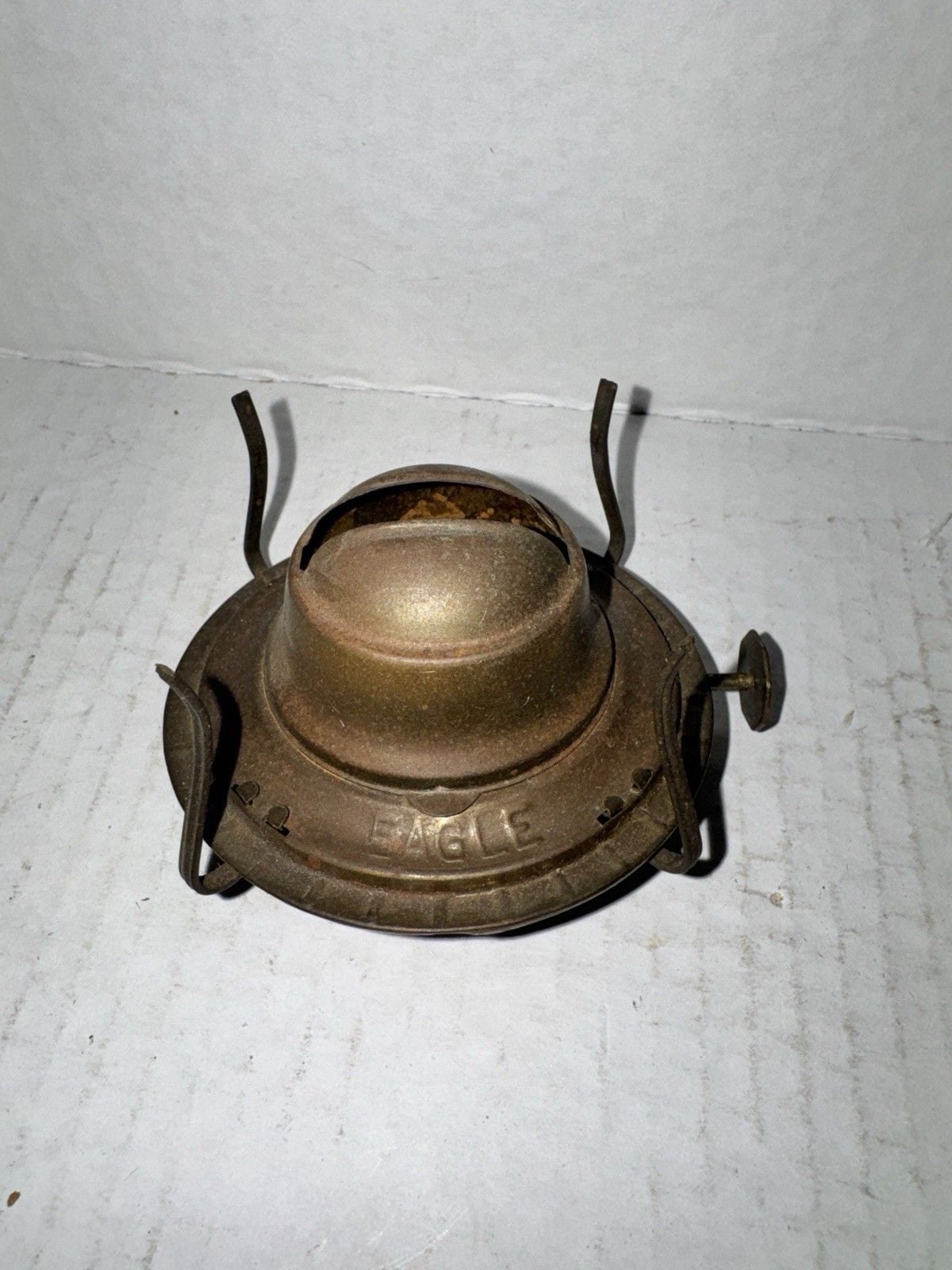 Vintage Eagle Oil Kerosene Lamp Burner Replacement Part Metal Untested 1