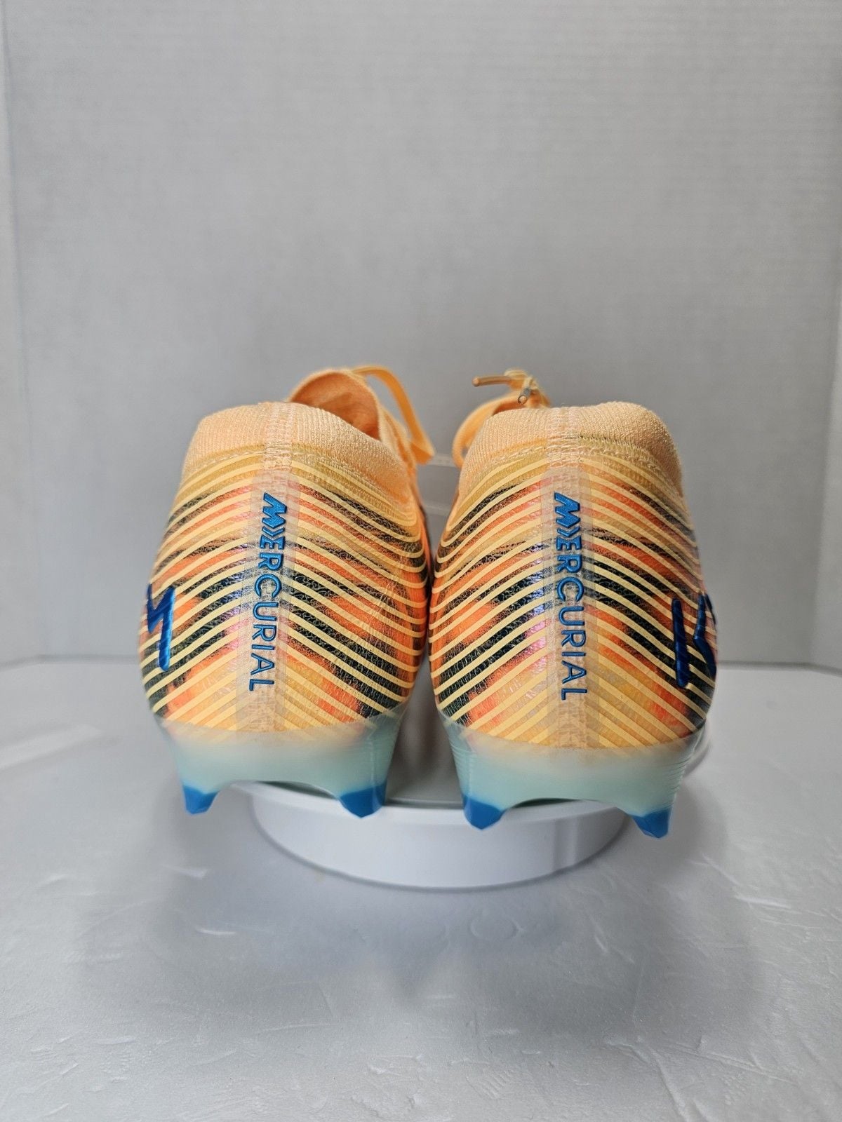 Nike Mercurial Vapor 16 Elite FG Mbappe US 9 Melon Tint Soccer Cleats FQ8683-801 10