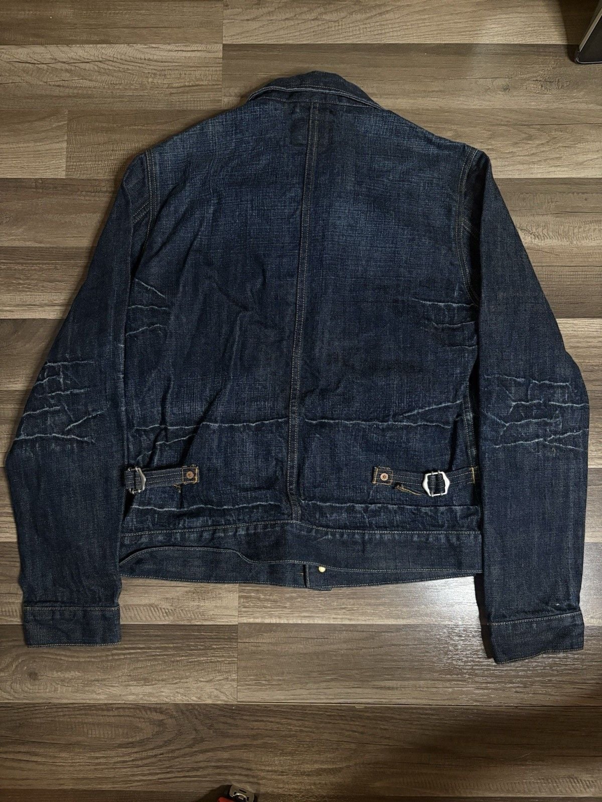 Rate Vintage G-Star Raw Denim Jacket Mens Size M Dark Wash Cotton 7