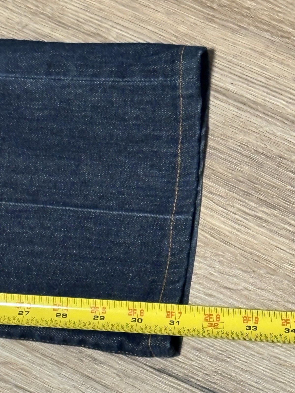 Vintage 7 For All Mankind Low Rise Bootcut Jeans Women’s Size 29 Blue Y2K Denim 13