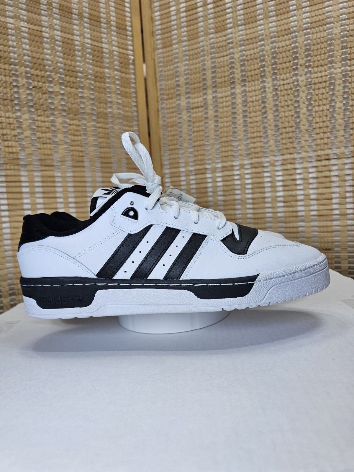 adidas Originals Rivalry Low IG1474 Men's 12.5 White Black Sneakers NWT 2