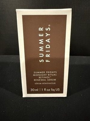 Summer Fridays Midnight Ritual Retinol Renewal Face Serum Vegan 1 fl oz NEW! 1