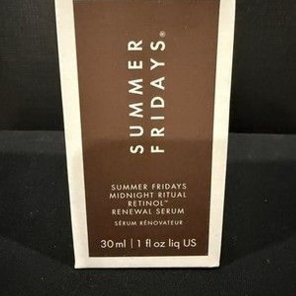 Summer Fridays Midnight Ritual Retinol Renewal Face Serum Vegan 1 fl oz NEW!
