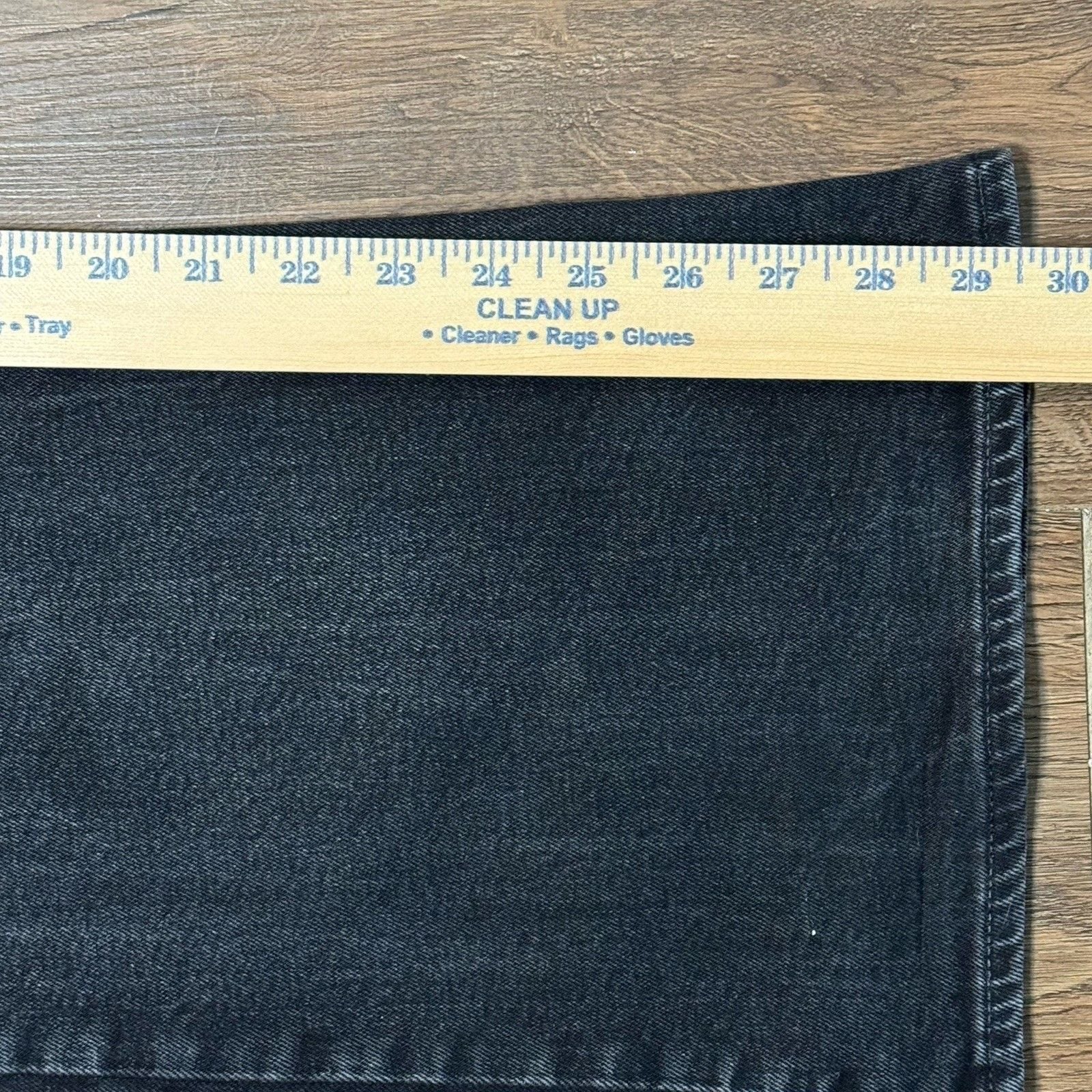 Madewell The Perfect Vintage Flare Jean High Rise Faded Black Denim Size 29x29 12