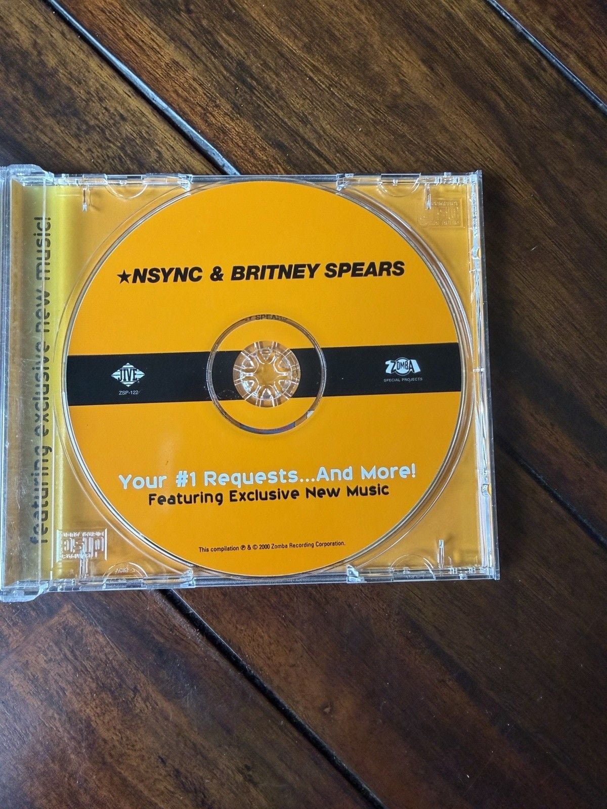 Britney Spears The Woman in Me Hardcover + NSYNC McDonald’s 2000 Promo CD Y2K 3