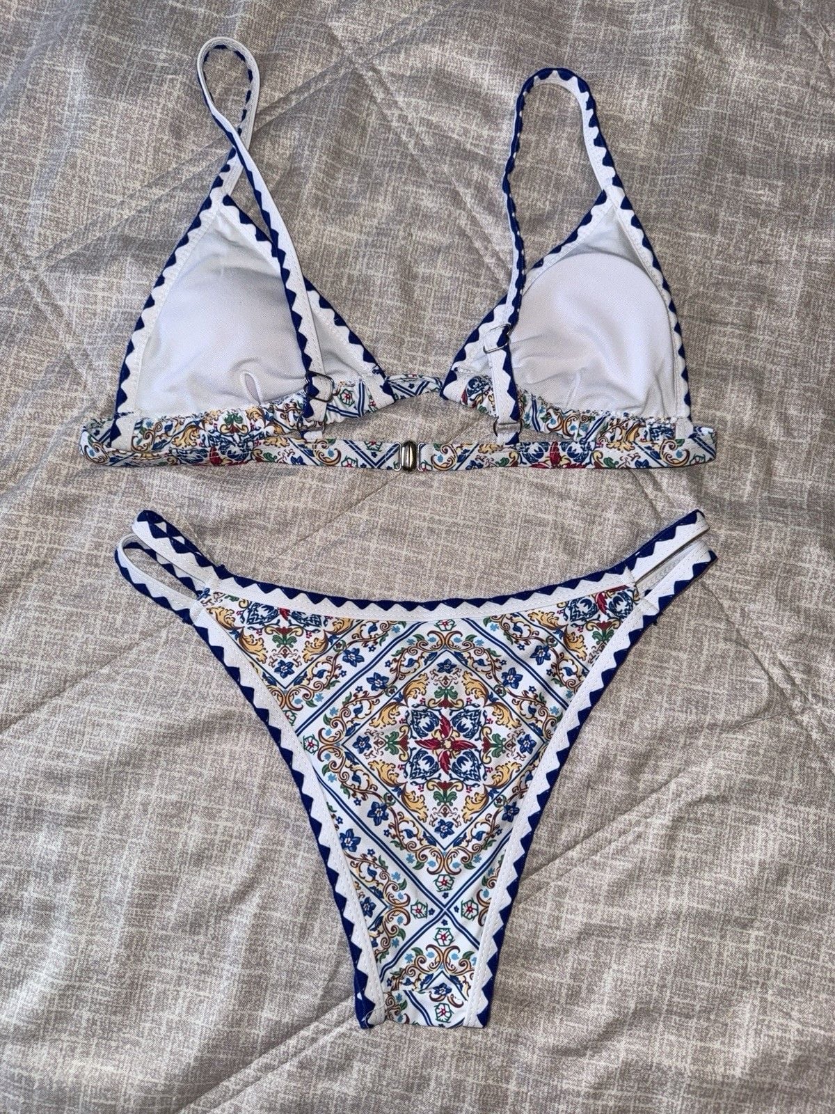 WALLDOR Women's High Waist Bikini Set,Two Piece Bikini,Sexy Bikini Swimsuit, S-M 7