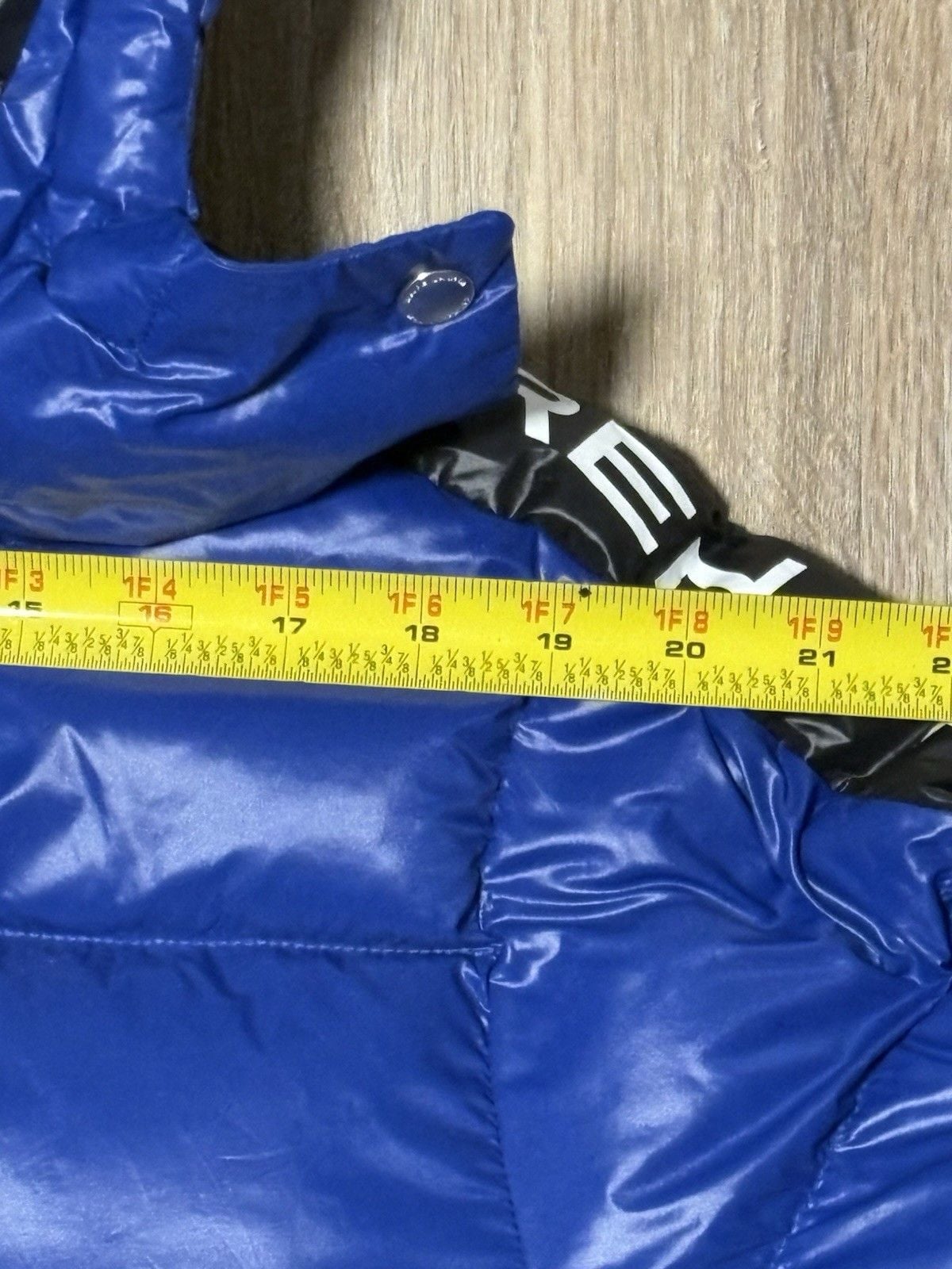 Polo Ralph Lauren Down Jacket Women’s Royal Blue Big Pony Hooded Puffer SIZE XL 12