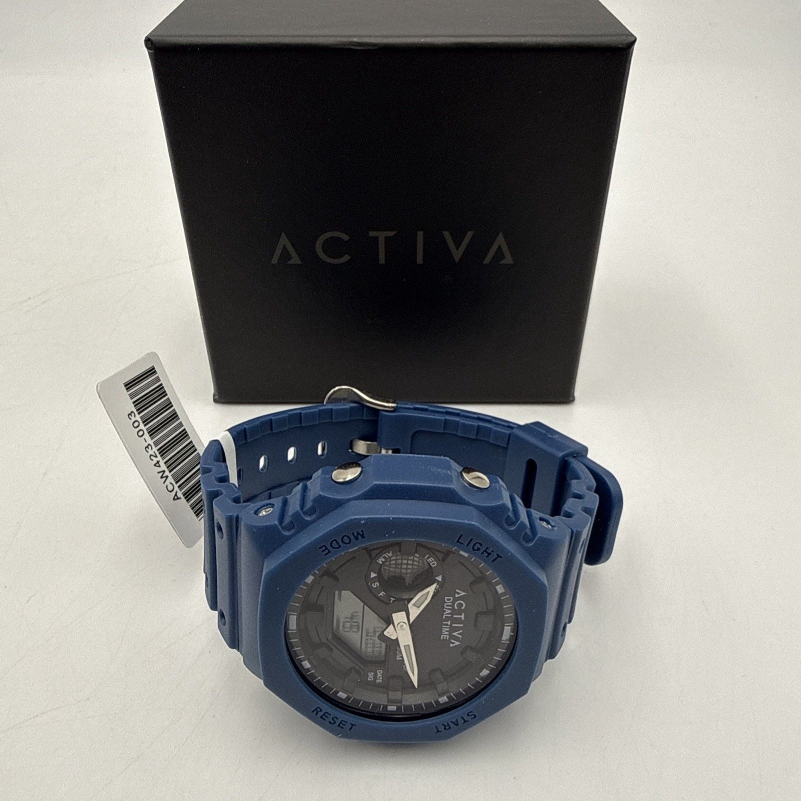 Activa Sonar X Invicta ACW423-003 Men’s Blue Digital Watch 45.5mm 7