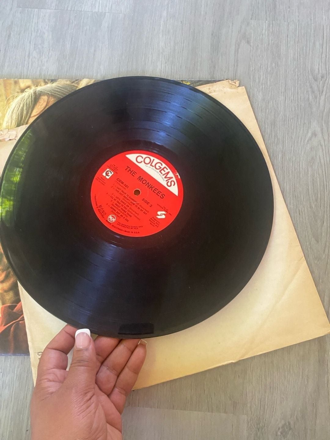 The Monkees (COM -101) 1966 Colgems Vinyl LP 3