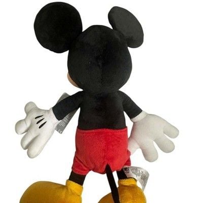 Disney Store Official Mickey Mouse Small Plush Toy 33cm Charolette embroidery 2