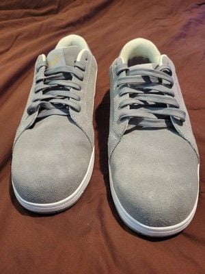 Puma Slipping Oil Resistant Steel Toed Shoes Gray 5