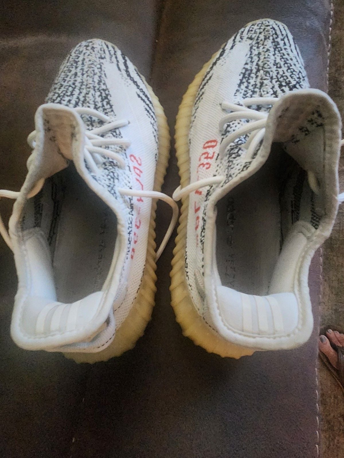 Adidas Yeezy Boost 350 V2 Zebra SPLY-350 Primeknit Low Top CP9654 8