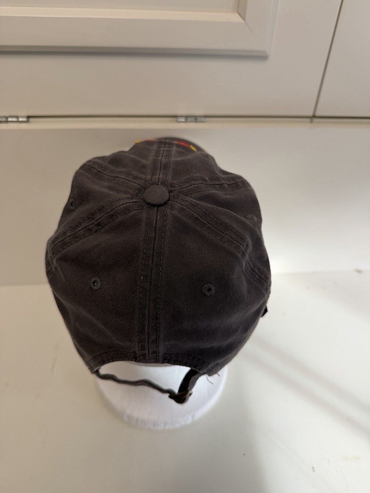 Maryland Terrapins Embroidery Hat Mens Gray Cotton Adjustable Baseball Cap 4