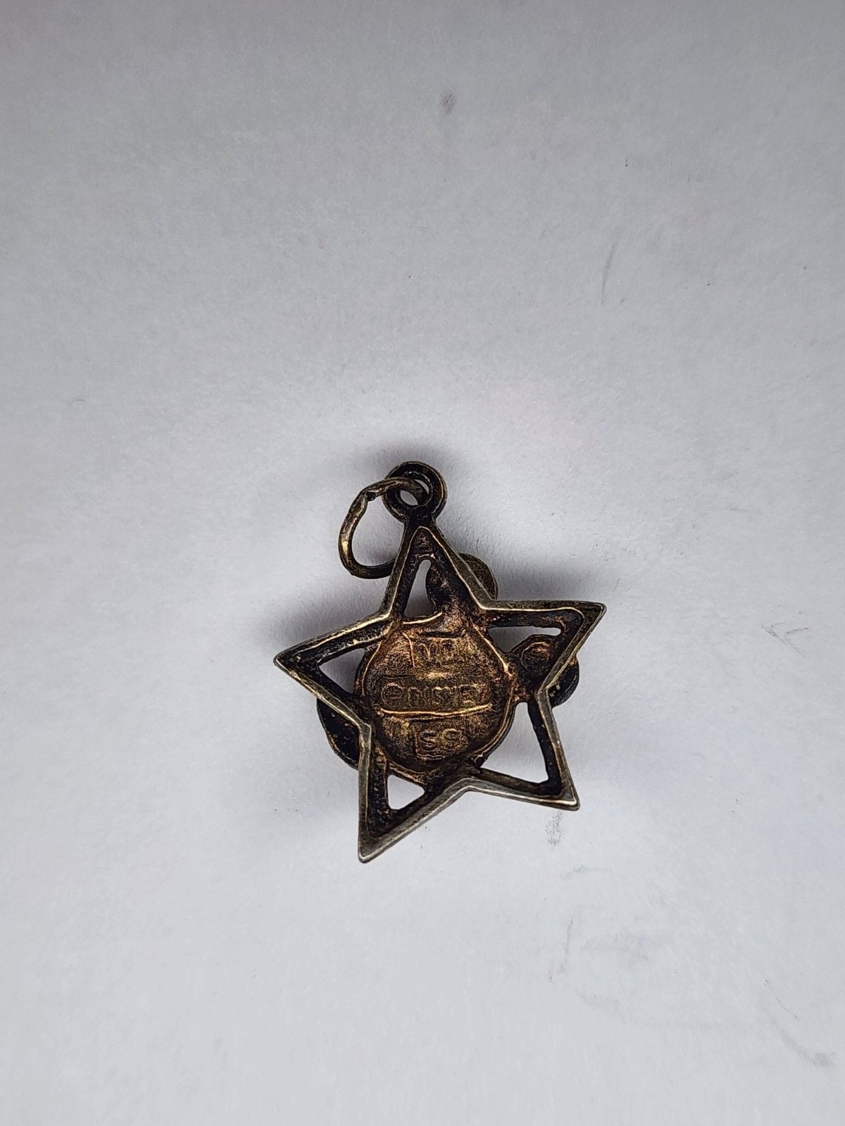 vintage Sterling Silver mickey Charm/pendant 2