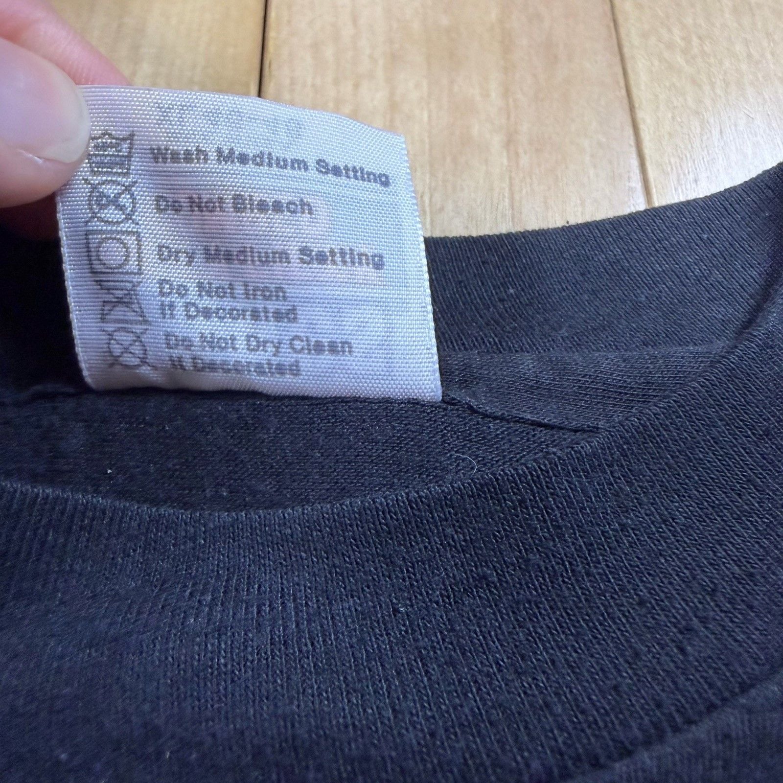 Vintage 80s Hanes DFW Orchestra Donor T Shirt XL Made USA Tuxedo Graphic 6