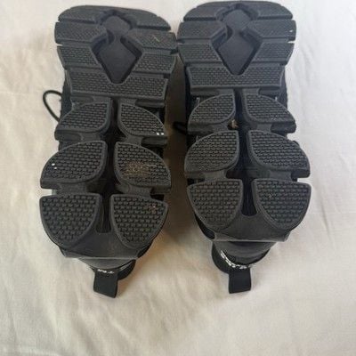 Black Breathable Knit Running Shoes Size 13 8