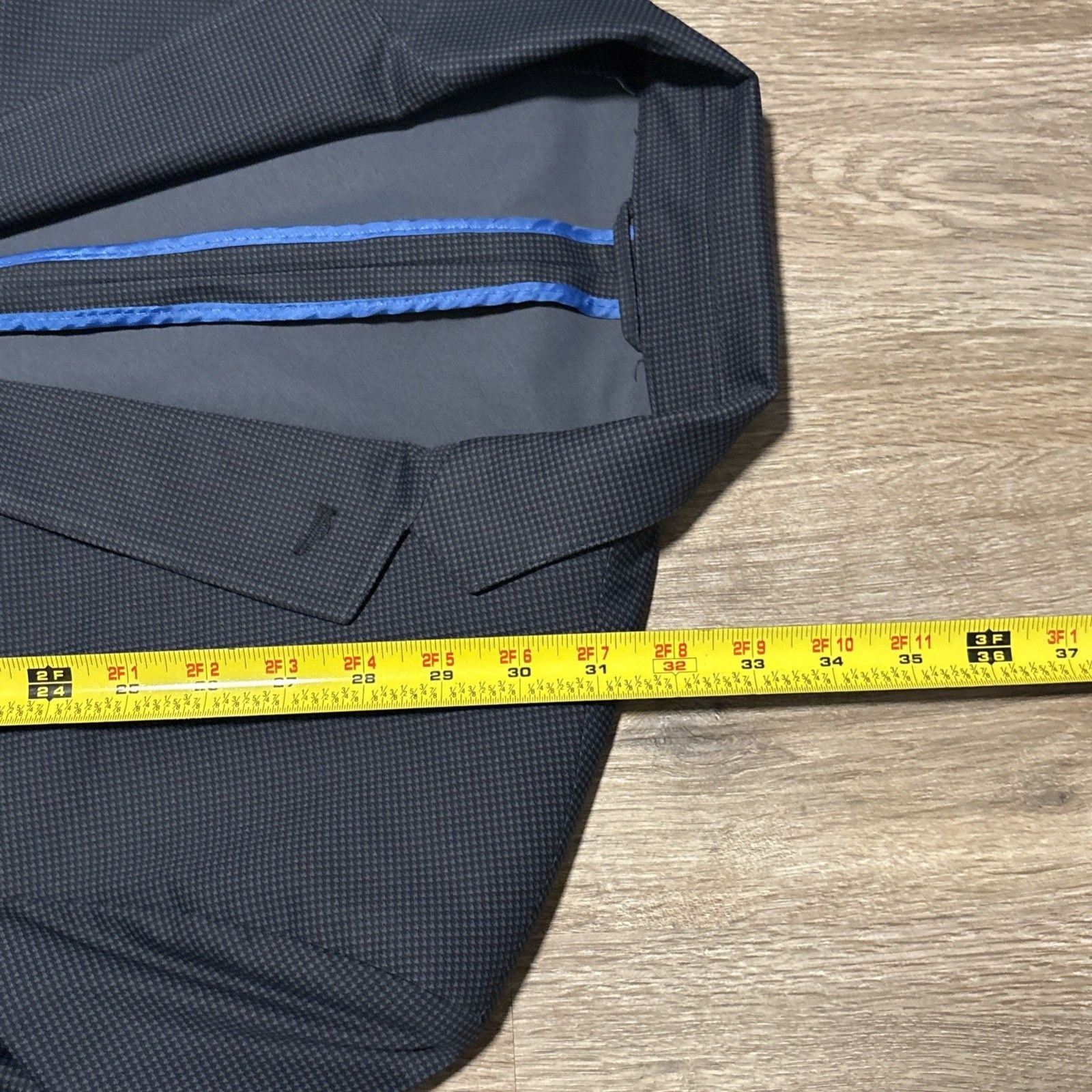 Twillory Performance Blazer Men Gray 4-Way Stretch Cooling Tech Travel Fall 46L 13