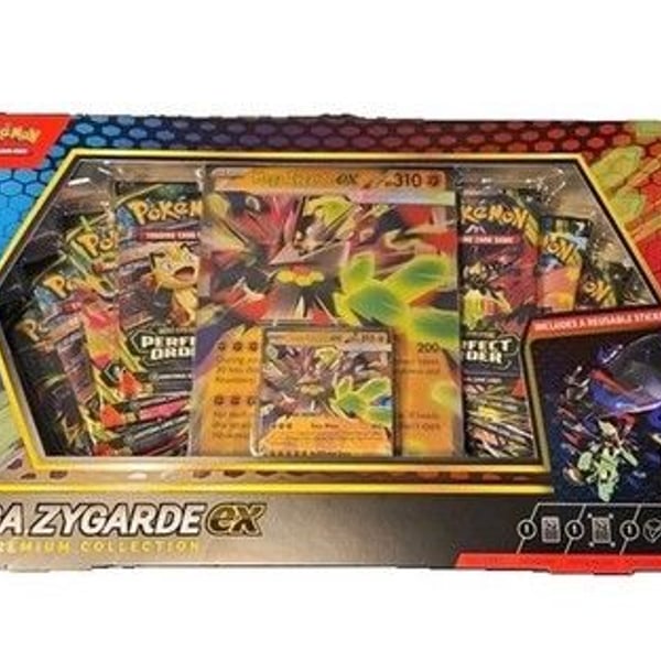 Pokemon Mega Zygarde Ex Premium Collection Box