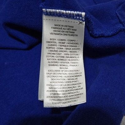 POLO Ralph Lauren Polo Bear Logo Men's Royal Blue Preppy Classic Fit Polo Size L 8