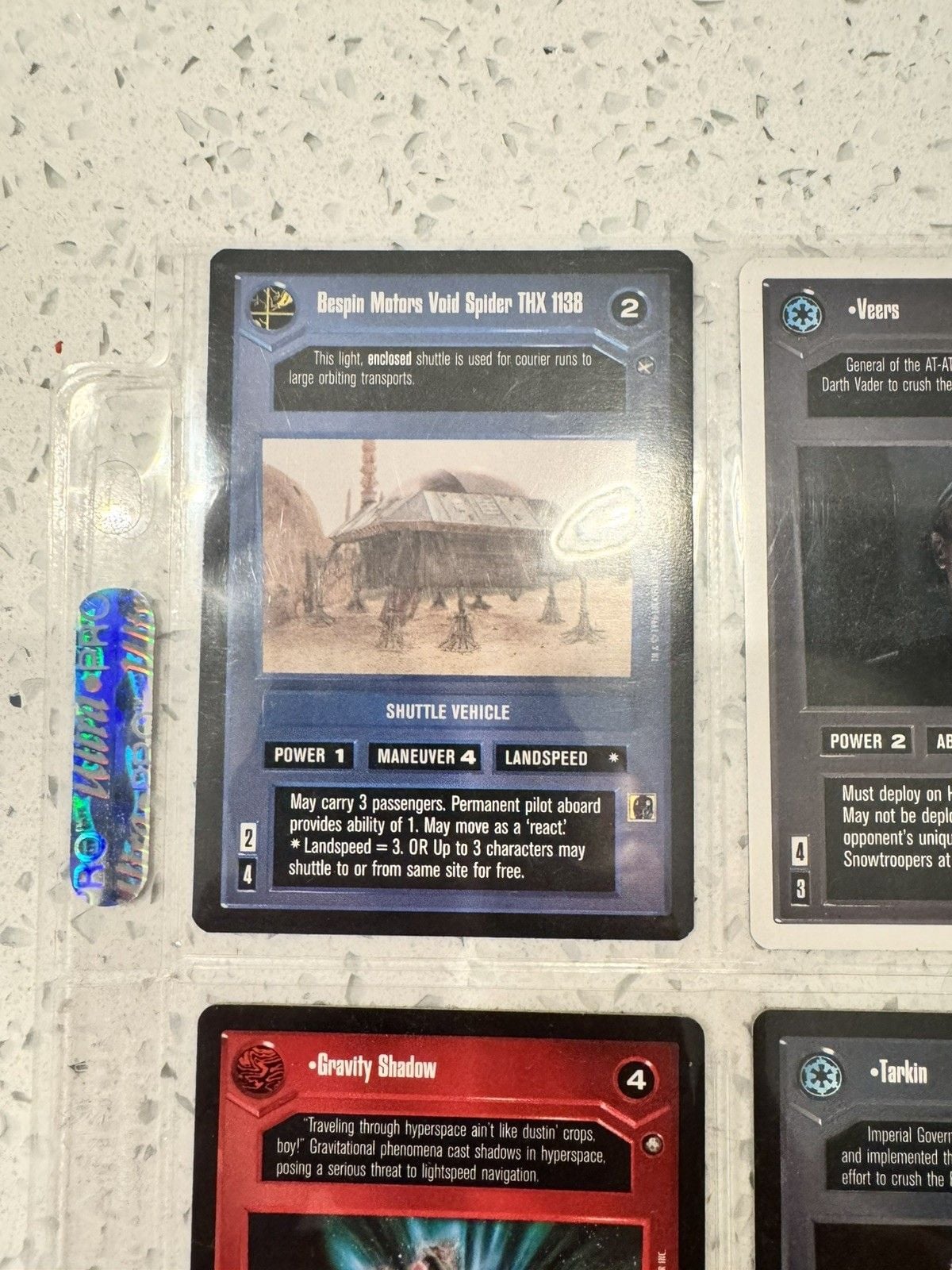 Decipher Star Wars CCG Special Edition 1995 English 9-Card VINTAGE 2