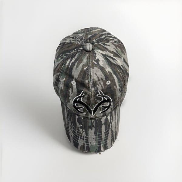RealTree Camo Hat Big Logo Y2K Strap Osfa