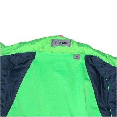 G/FORE Sleeveless Golf Vest Zip Closure Lime Men's Size M GMO000047 8
