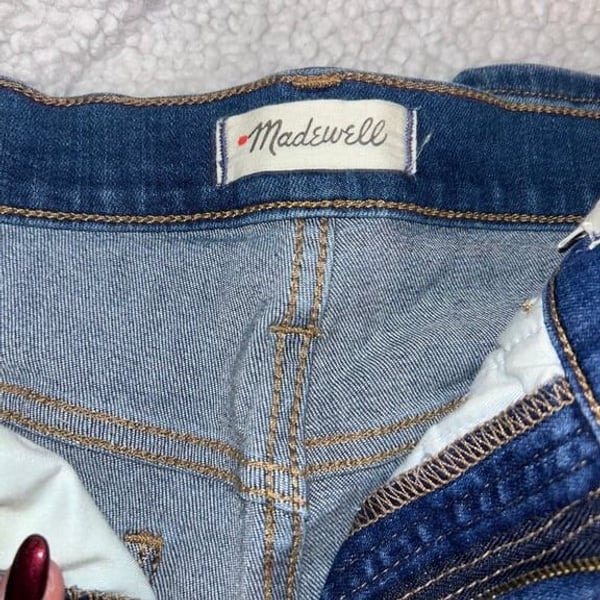 Madewell 9 inch roadtripper skinny jeans size 28 AMAZING CONDITIONS