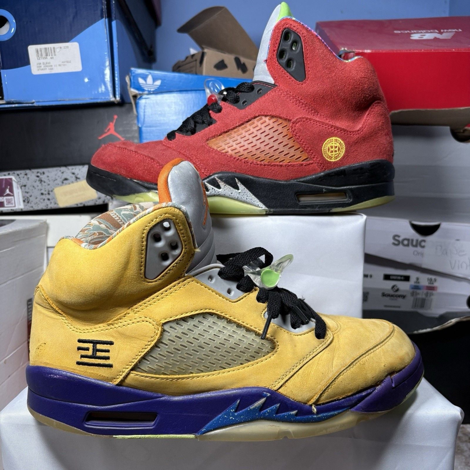 Size 9 - Jordan 5 Retro SE Solar Orange 2