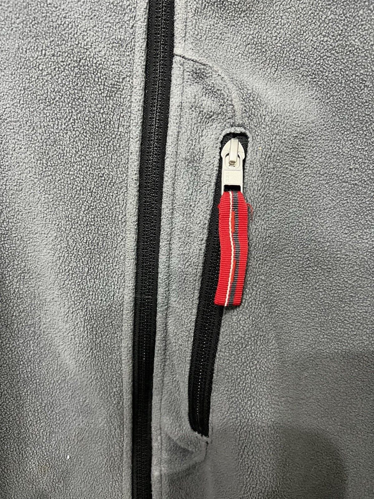 Vintage 2000s Y2K Nike Gray Fleece Full Zip Jacket XXL 6