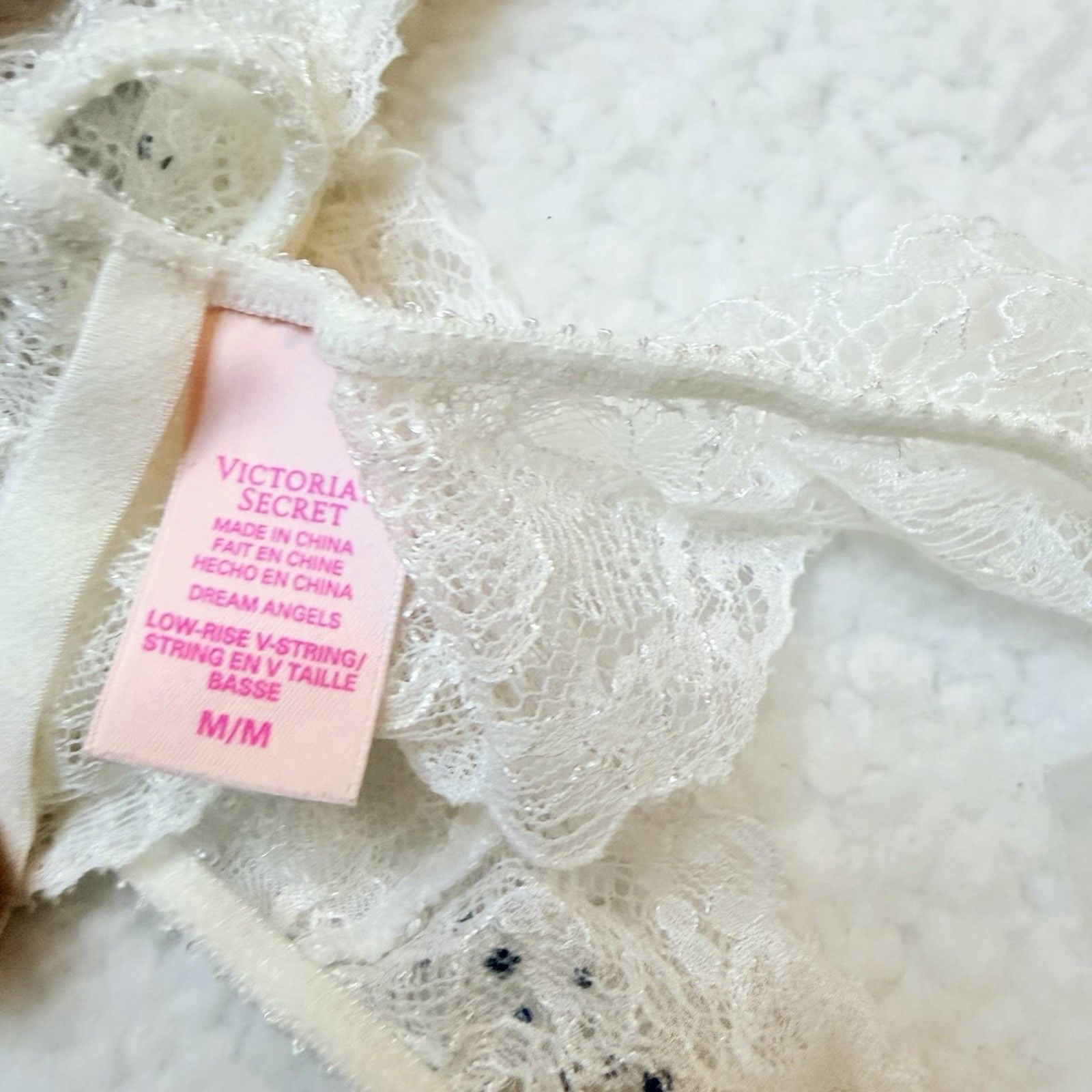 NWOT 2013 Victoria's Secret Dream Angels Push-Up Lace Underwire Bra Set 38DDD 5