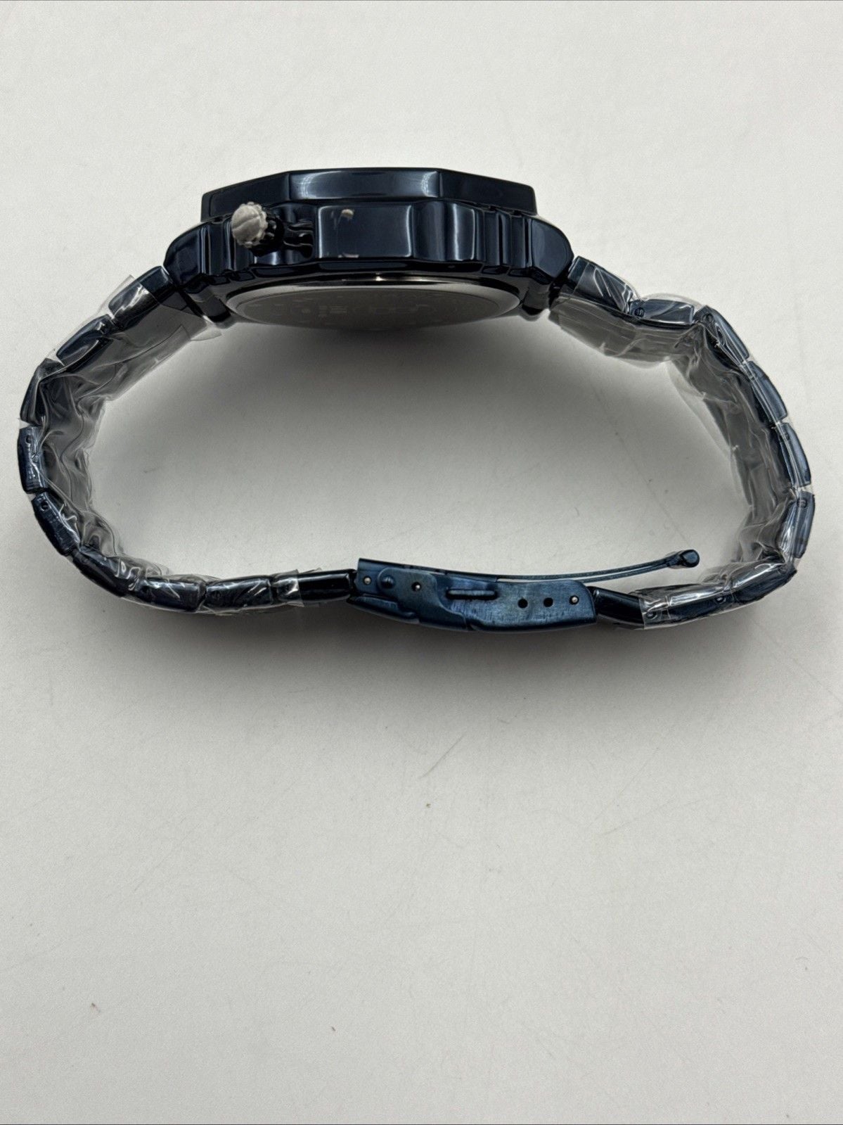 🔥 BIBI B0026 MEN’S WATCH BLUE CASE & BRACELET BLUE DIAL QUARTZ DATE NIB 🔥 6