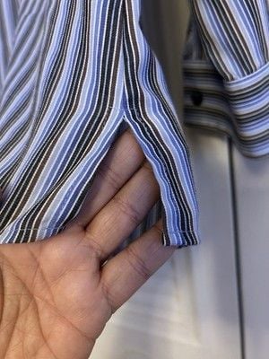 Women’s Pendleton Vintage Striped Button Down Blouse Size 8 5