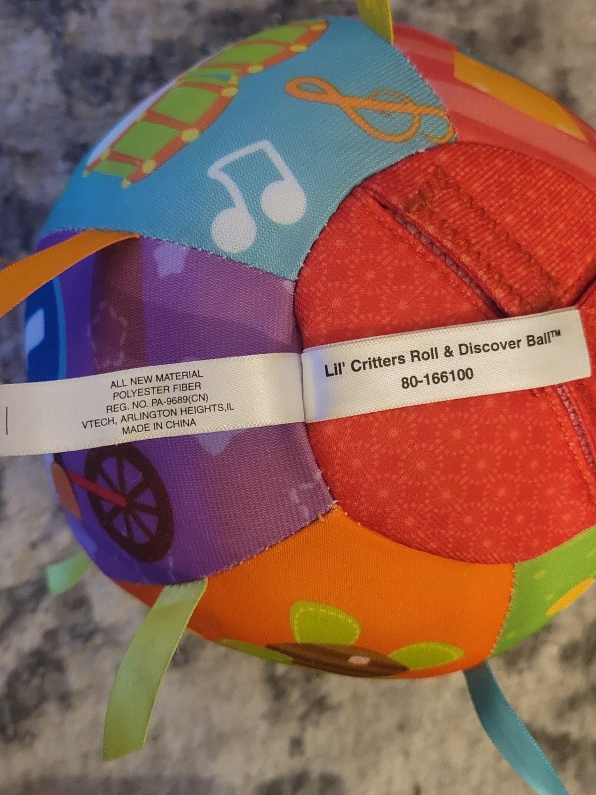 VTech Lil Critters Roll & Discover Ball,Multicolor 7