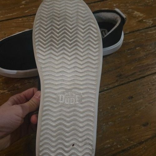 HEY DUDE - Men's Sunapee Warmth Slipper Shoes - Black - Size 11 4