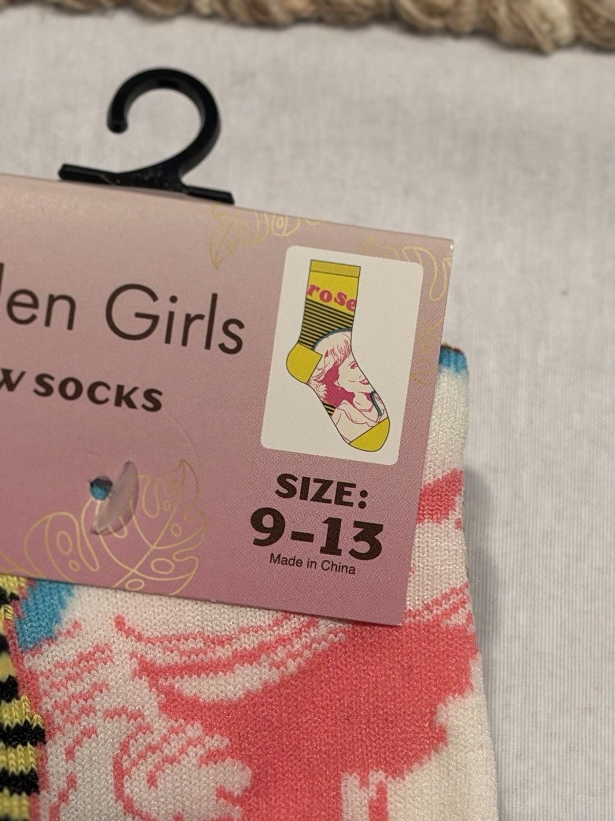 VIRAL The Golden Girls Crew Socks Set of 4 9