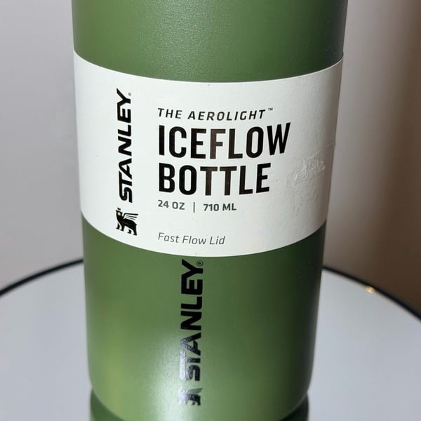 Stanley Aerolight IceFlow Bottle 24 oz Fast Flow Lid Green 710 ml