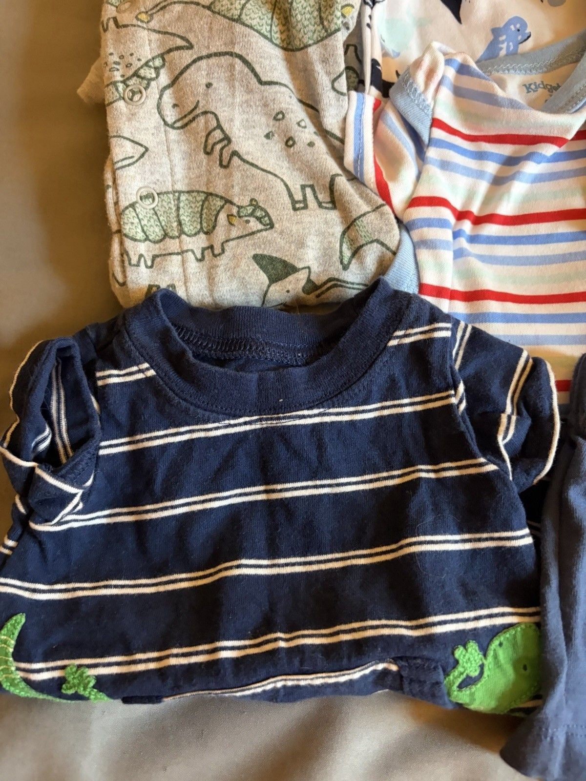 Infant/Boys 0-3 Months Bundle Of 16 Pieces Mostly One Piece. 8